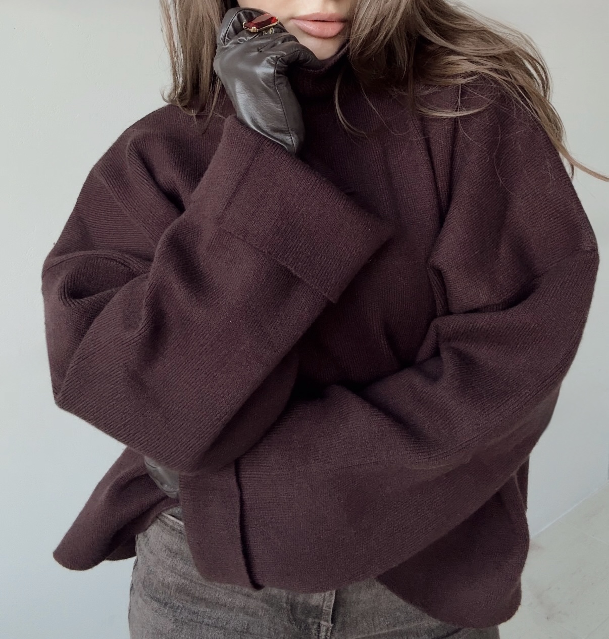 Свитер оверсайз